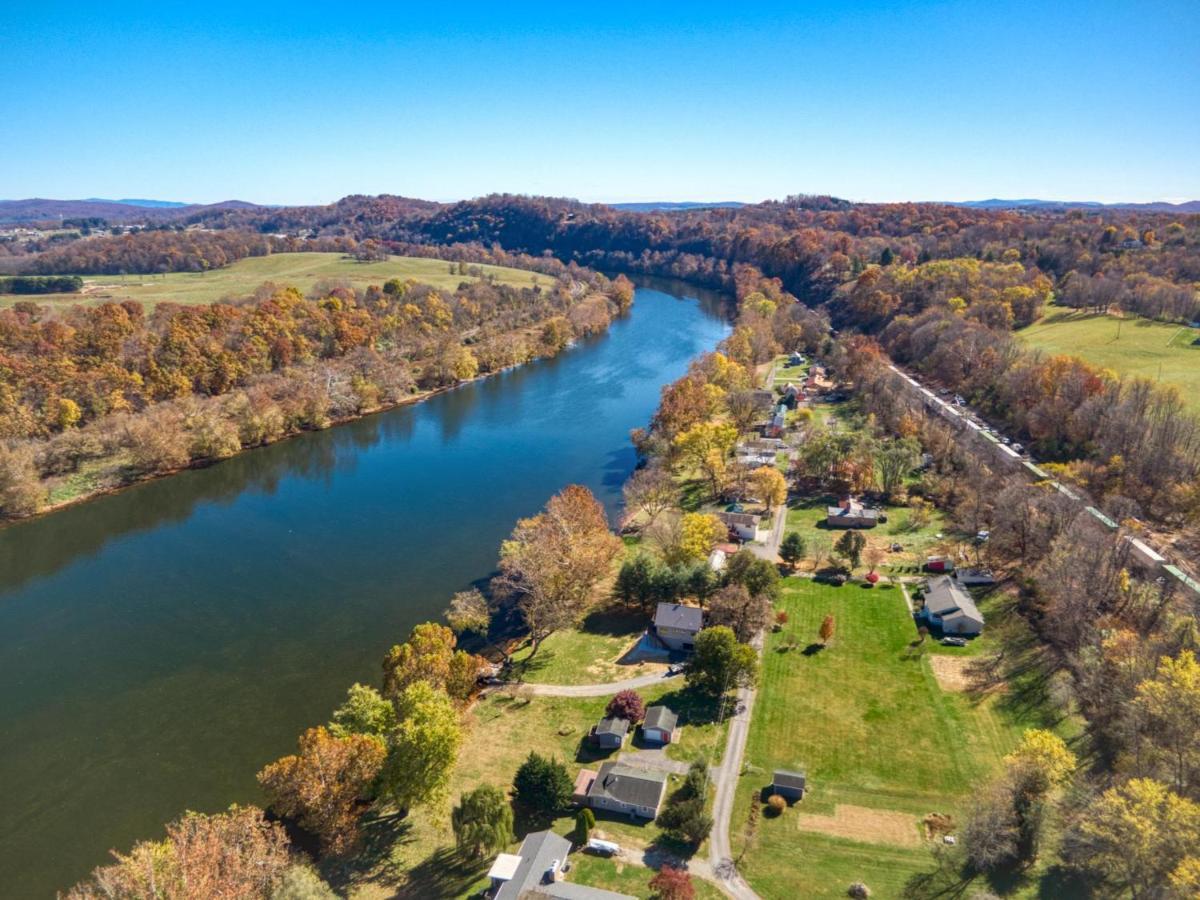 House On The New River, 3Br, 20 Minutes From Vt Radford Dış mekan fotoğraf